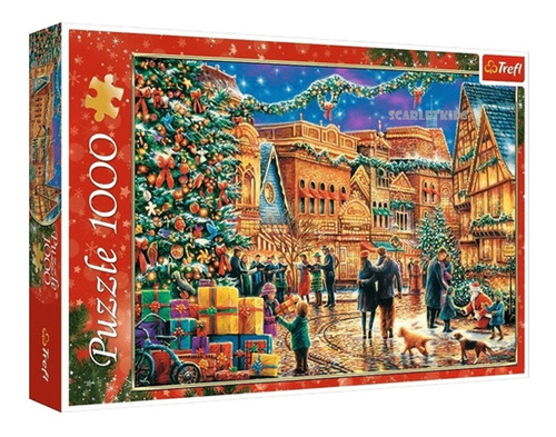 Puzzle Rompecabezas 1000 Piezas Trefl Navidad Town Square