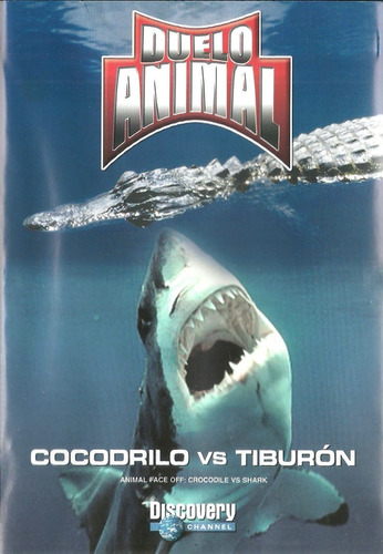Discovery Duelo Animal Cocodrilo Vs Tiburón | Dvd Película 