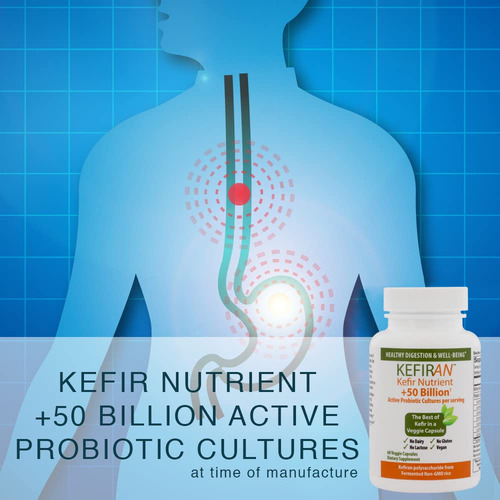 Suplemento Lane Innovative Kefiran Kefiran Kefir Nutrient 60