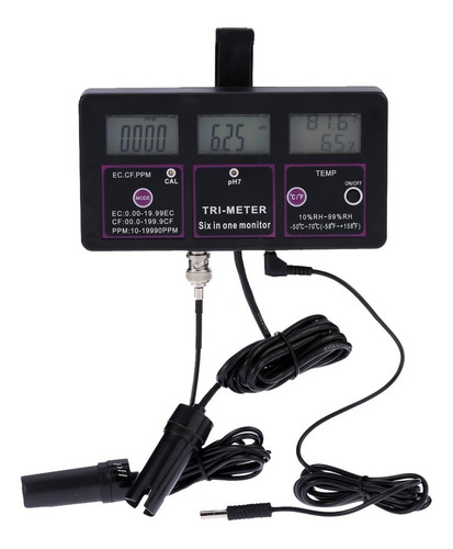 Medidor De Ph 6 En 1 Profesional Elèctrico 110-200v
