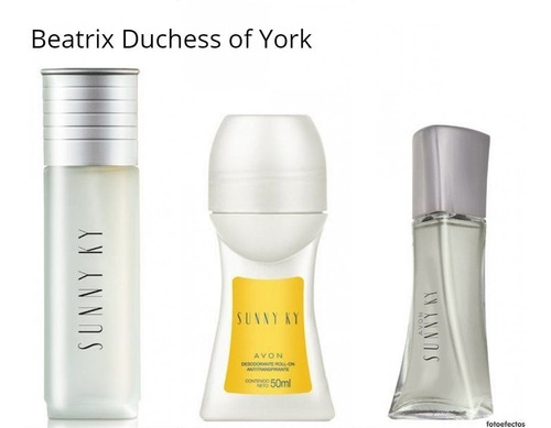 Set X  3   Avon Perfumes Sunny Ky + Desodorante