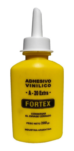 Fortex Cola Vinilica 200g Pegamento Madera Pico Aplicador