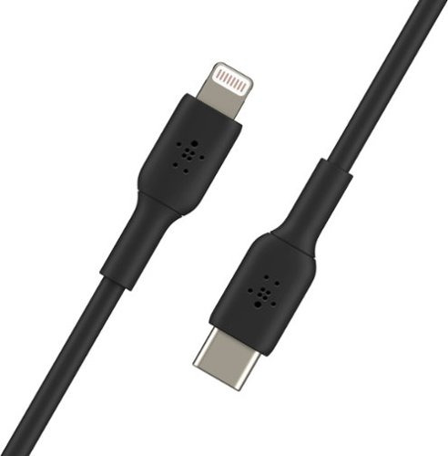 Belkin - Boostcharge Usb-c To Lightning Cable 3.3ft - Black