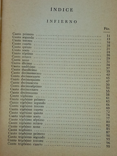La Divina Comedia * Dante Alighieri * Espasa Calpe *