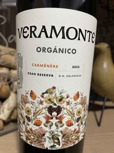 Vinho Tinto Seco Veramonte Carmenere Orgânico Chileno
