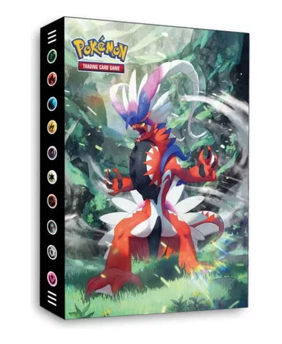 Álbum Oficial Pokémon Miraidon Vs Koraidon Pasta Porta Carta