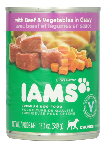 Lams Proactive Health Adult Dog Chunks With Beef & Vegetable