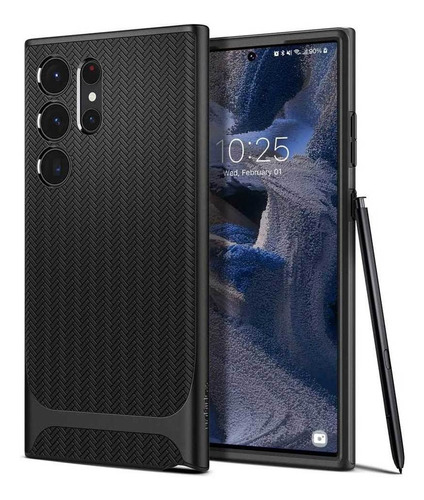 Case Spigen Neo Hybrid Galaxy S23 Ultra - Black De Usa