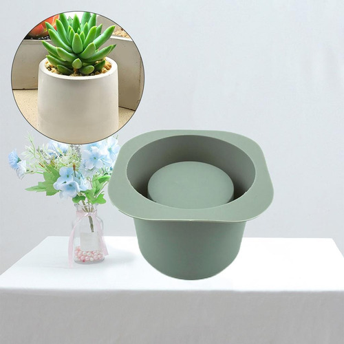 Molde De Silicona Para Macetas Moldes Para Plantas Pequeñas