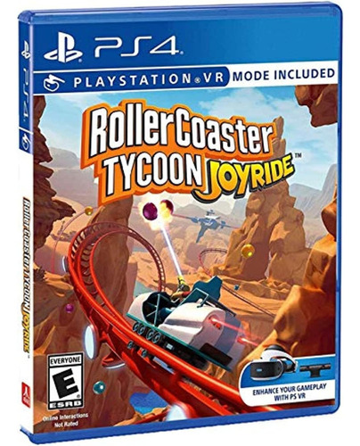 Juego Para Ps4 Rollercoaster Tycoon: Joyride