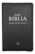 Comprar Biblia Con Cierre Letra Grande Negro - Reina Valera 1960