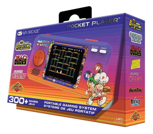 My Arcade Data East Pocket Player: Sistema De Juegos Portát