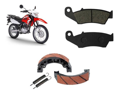 Balatas Honda Xr150l Xr150 Delanteras Y Traseras