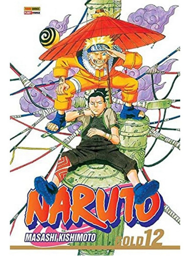Naruto Gold Edition Vol. 12 Mangá Panini Lacrado
