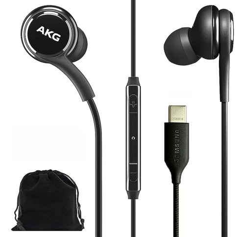 Samsung Akg Earbuds Original Usb Tipo C Auriculares En La Or