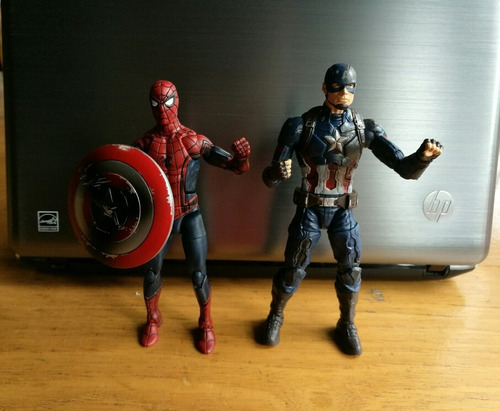 Figura Spiderman/ Captain America Civil War/ Marvel Legends 