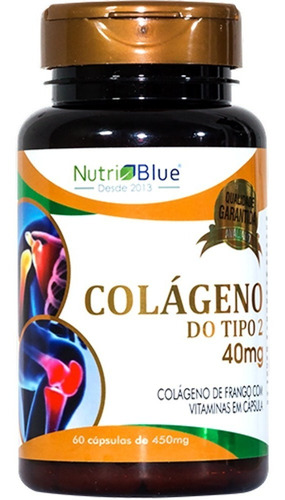 Colágeno Tipo 2 - 60 Caps - Articulações- Para 2 Meses - Uc2