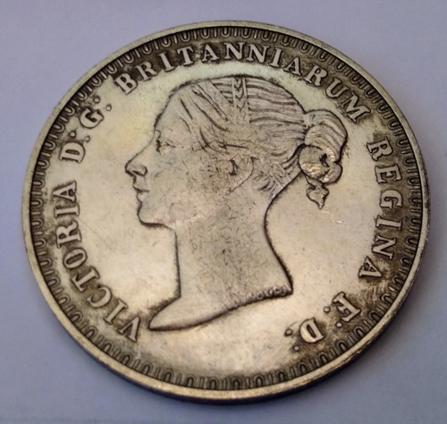 Moneda / Medalla De Inglaterra, Reina Victoria, 1839. Jp