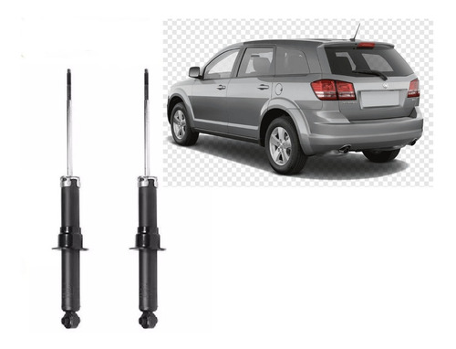 Kit 2 Amortiguadores Traseros Corven Dodge Journey 2008/2010