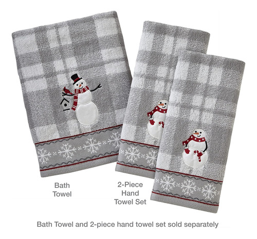 Toalla De Baño Skl Home Para Navidad, Invierno O Regalo, Dis