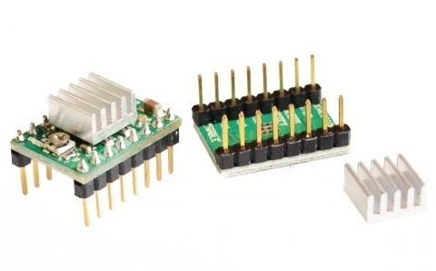 Driver Pololu A4988 C/disipador Impresora 3d Stepper Motor