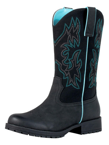 Botas Vaqueras Para Mujer Premium De Trabajo Media Pantorril