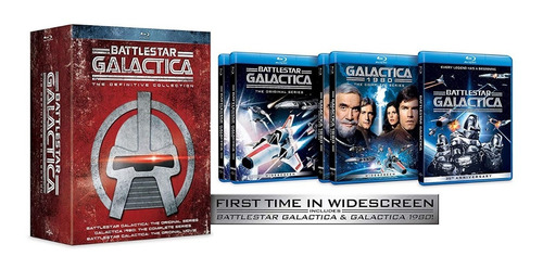Blu-ray Battlestar Galactica Ed Definitiva Dublado 18 Discos