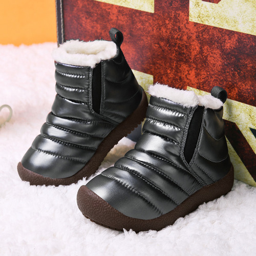 D Botas De Felpa Para Niñas Y Niños, Zapatillas, Botas De Ni
