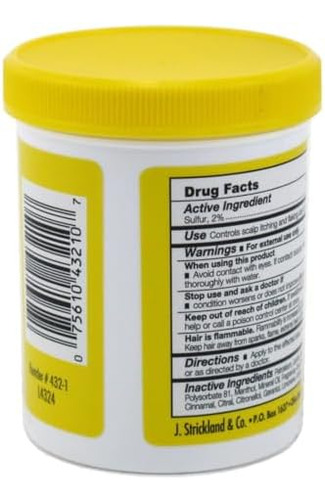 Condicionador Sulfur-8 Original Para Frasco De Cabelo E Cour