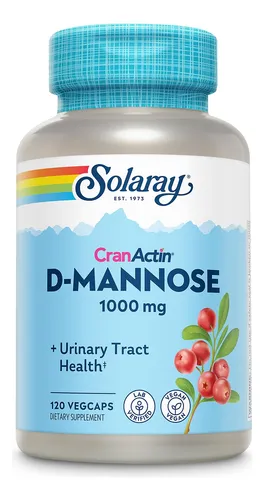 comprar Suplemento Solaray D-manose Com Cranactina E Cranberry 400 M