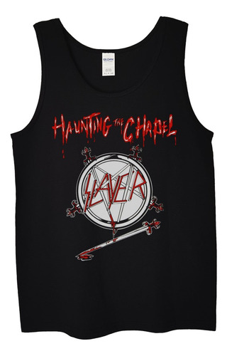 Polera Musculosa Slayer Haunting The Chape Metal Abominatron