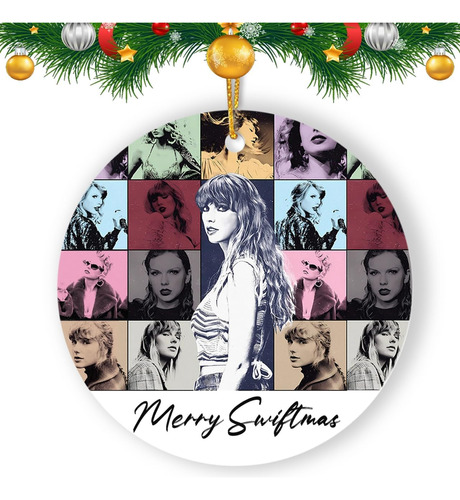 Taylor Merch Adorno Para Árbol De Navidad, Álbumes De Cantan