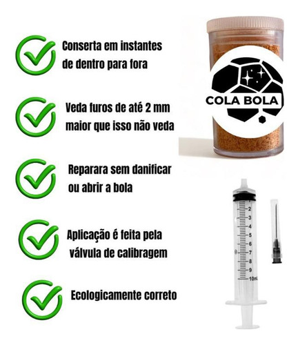 Agujeros para conciertos con forma de bola de cola de 2 mm | 5 g | Ecológicos