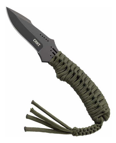 Crkt Thunder Strike Cuchillo De Hoja Fija Con Vaina: Cuchill