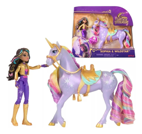 Academia Unicornio Muñeca + Unicornio C/ Acc Original 23203