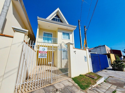 Sobrado Triplex À Venda No Bairro Novo A, No Sitio Cercado, Com Opção De 3 Quartos, Podendo Ser Financiado. - Ca00547 - 33692869