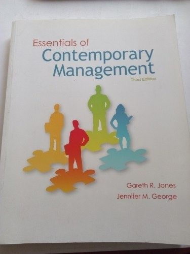 Libro En Ingles Essentials Of Contemporary Management