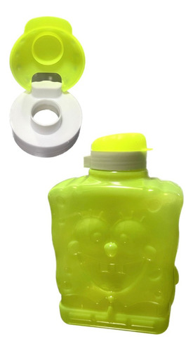 Botella Cantimplora 2 L Bob Esponja, Bob Chela, 4 Pzs.