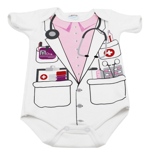 Imagen 2 de 7 de Pañalero Doctora Original Ropa Bebe
