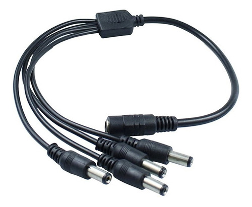 Splitter De 1 Para 4 De Cables De Poder Para Cámaras Cctv