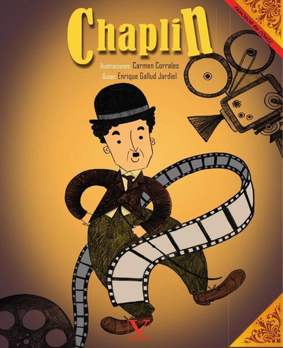Chaplin (cómic), De Enrique Gallud Jardiel Y Carmen Corrales. Editorial Verbum, Tapa Blanda En Español, 2019