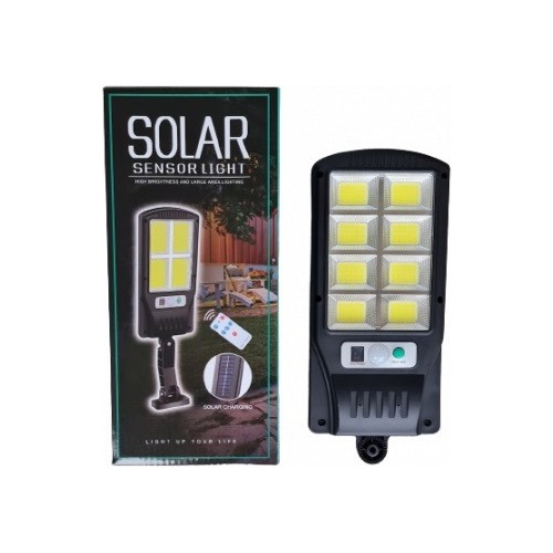 Reflector Solar Luz Led Luminaria Exterior Sensor Movimiento