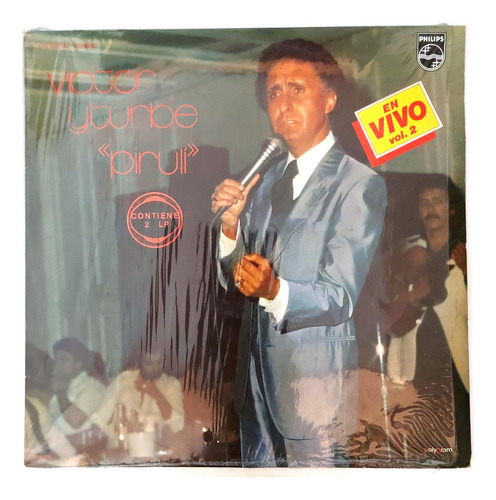 Victor Yturbe Piruli - En Vivo Vol.2   Lp