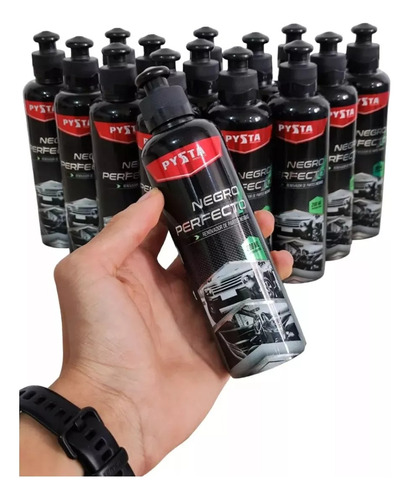 Cera Negro Perfecto Brilla Limpia Protege Para Moto Carro