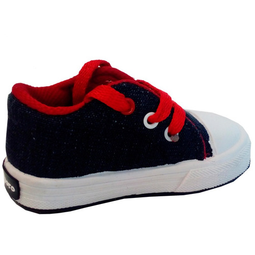 Imagen 9 de 10 de Zapatillas Lona Bebe Marca Pampero Modelo Manu