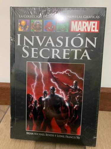Libro Marvel Salvat Cómics Invasión Secreta