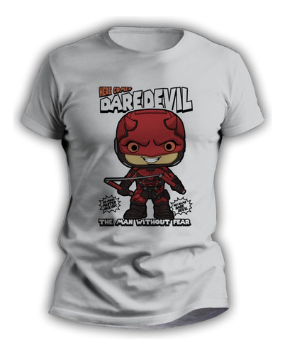 Remera Infantil Personalizada Sublimada De Dare Devil - 7012