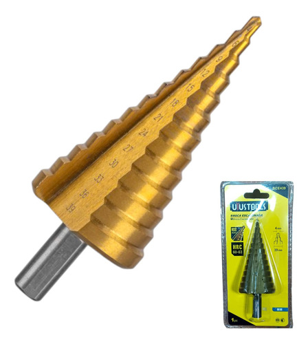 Mecha Broca Escalonada Hss Cónica Metal 4 A 39 Mm- En Oferta