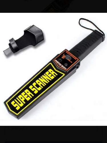 Detector De Metal Metales Super Scanner Seguridad