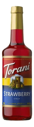 Torani Jarabe Para Bebidas Sabor Fresa 750ml
